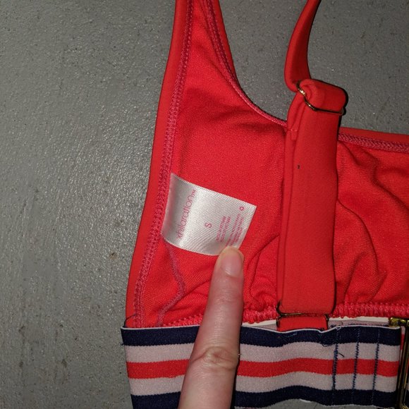 Retro, Vintage Style Bikini Top - Picture 2 of 3